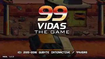 99Vidas (USA) screen shot title